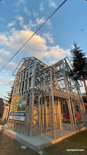Gold Yapı Malatya Prefabrik Çelik Bungalov Ev