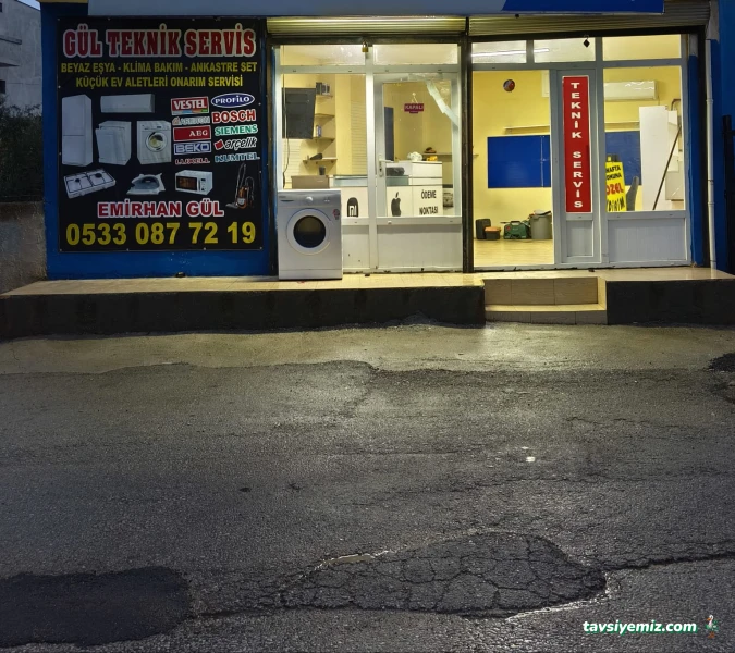 Gül Teknik Klima Çamaşır Bulaşık Makinası Tamir Onarım Servisi