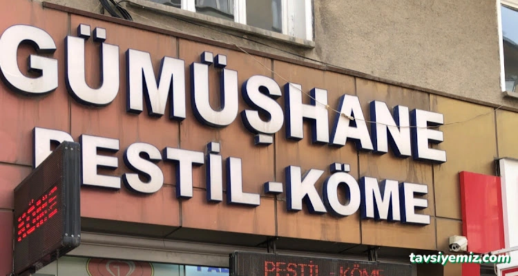 Gümüşhane Pestil Ve Köme Satış Mağazası