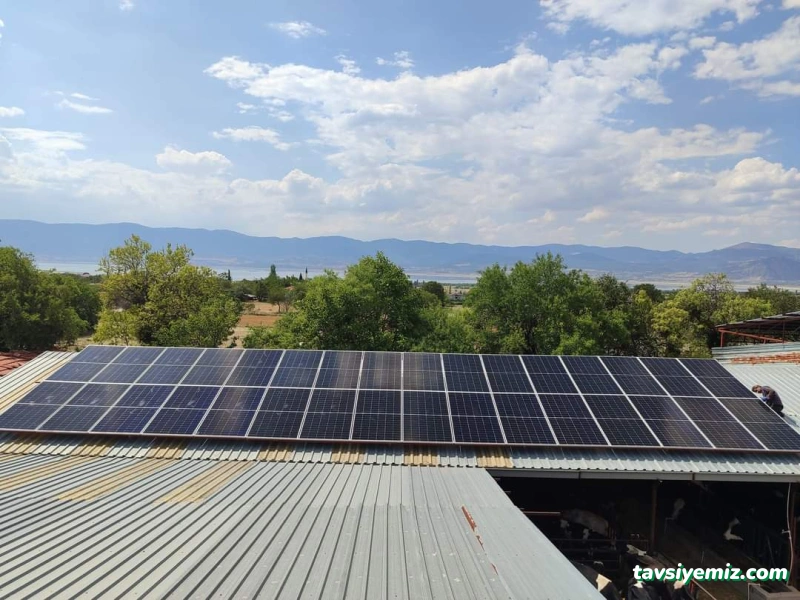 Güneş Enerjisinden Elektrik Üretimi, Güneş Paneli, Solar İnverer, Jel Akü, Kayacan Enerji