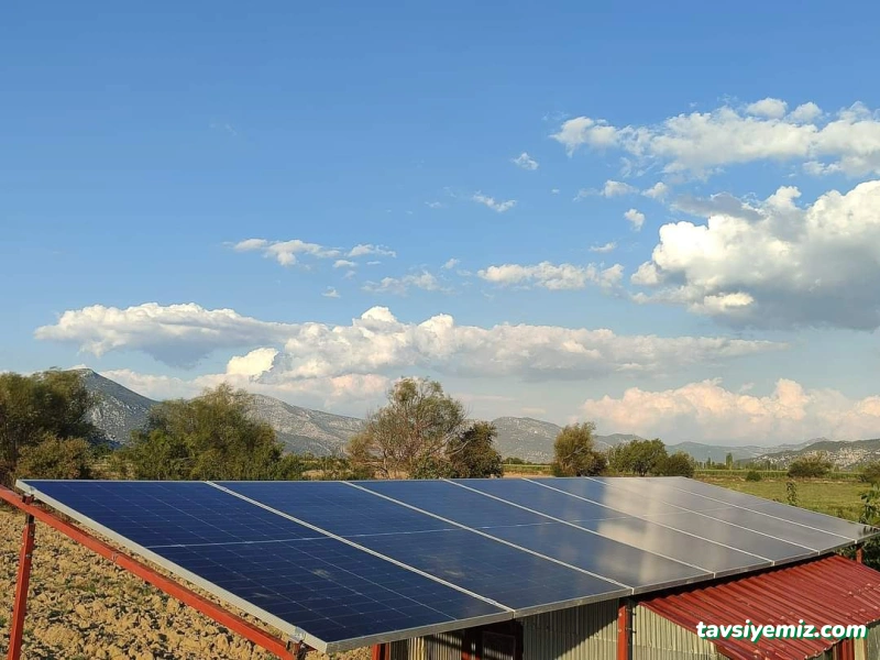 Güneş Enerjisinden Elektrik Üretimi, Güneş Paneli, Solar İnverer, Jel Akü, Kayacan Enerji
