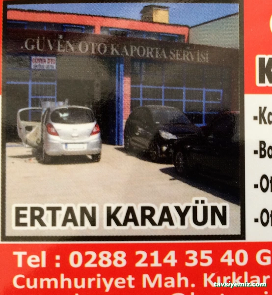Güven Oto Kaporta Ertan Usta