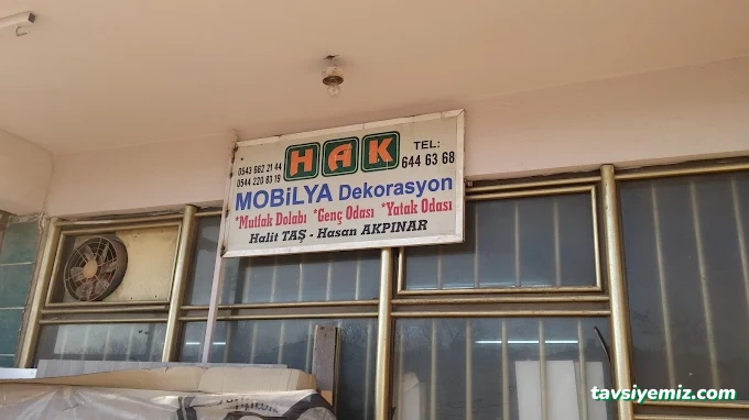 Hak Mobilya Dekorasyon