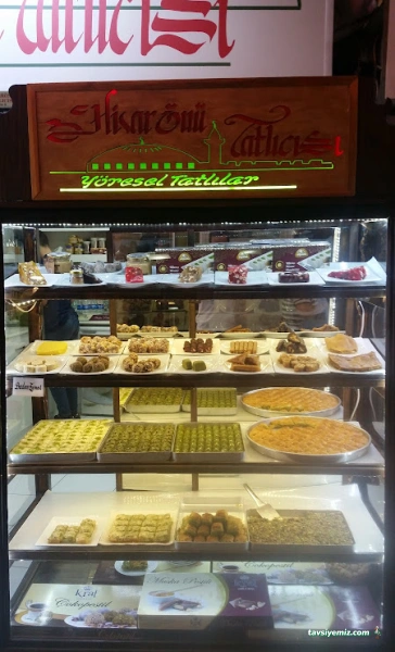 Hisarönü Tatlıcısı- Konak