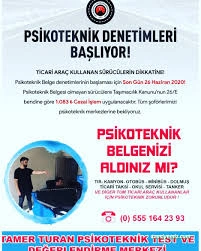 Iğdır Tamer Turan Psikoteknik Merkezi / Iğdır Psikolog