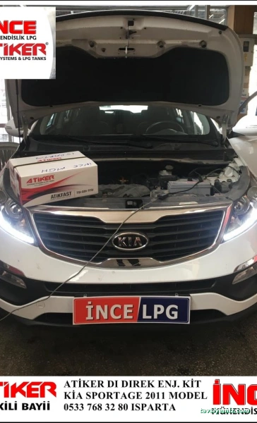 İnce Mühendislik Lpg Otogaz, Çeki Demiri Montaj, Proje, Isparta Burdur Atiker Bayii