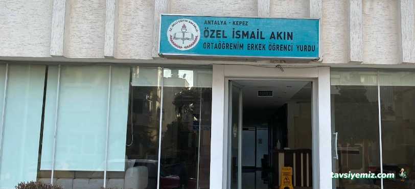 İsmail Akın Yükseköğrenim Erkek Öğrenci Yurdu