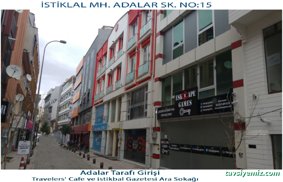 İstiklal, Adalar Sk. No:15, 26010 Odunpazarı/Eskişehir