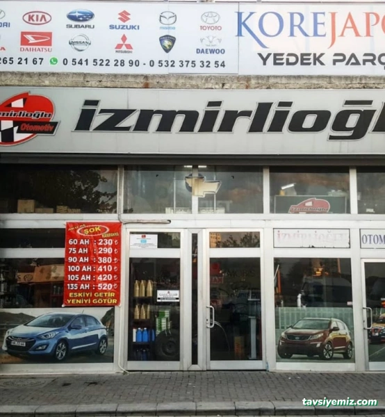 İzmirlioğlu Otomotiv Japon & Kore Yedek Parça