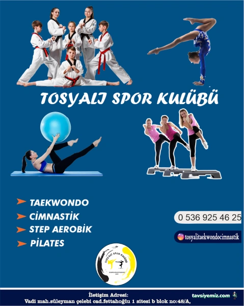 Kahramanmaraş Tosyalı Taekwondo-Cimnastik Ve Futbol Kulubü - Vadi Şubesi