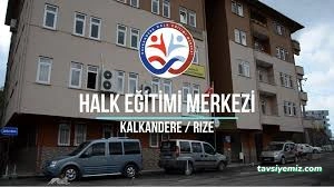 Kalkandere Halk Eğitim Merkezi Ve Aso