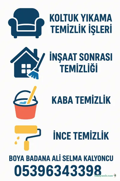 Kalyoncu Koltuk Yıkama Ve İnşaat Temizlik İşleri