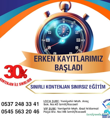 Kaptan Hocam Loca (Butik Eğitim-Sınavlara Hazırlık-Bire Bir Özel Ders)