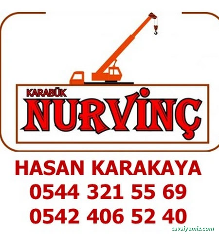 Karabük Nur Vinç Kiralama