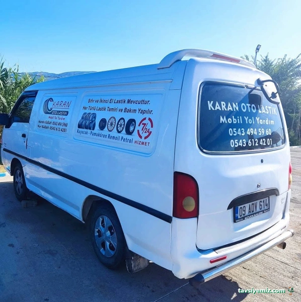 Karan Oto Lastik 7/24 Yol Yardım