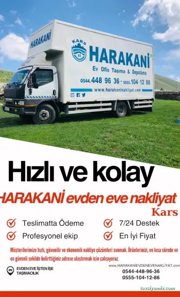 Kars Harakani Evden Eve Nakliyat