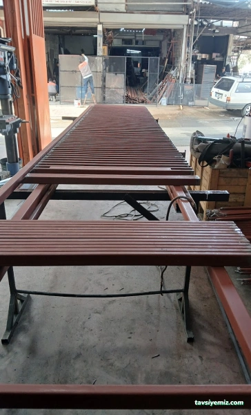 Kayra Demir Dograma Çelik Çatı Ferforje Korkuluk