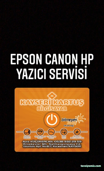 Kayseri Kartuş Bilgisayar