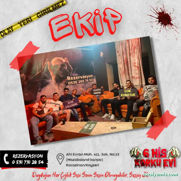 Kayseri Korku Evi Paranoya Escape Room