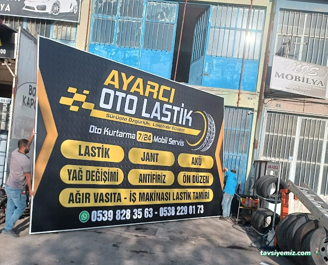 Kayseri Lastikçi - Ayarcı Oto Lastik 7/24 Yol Yardım