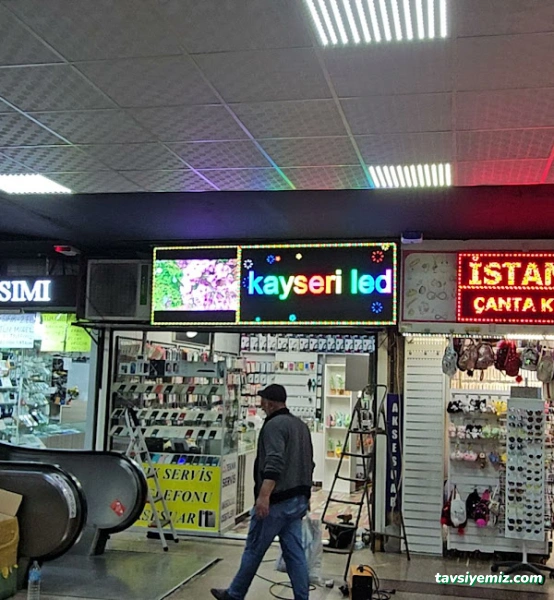 Kayseri Ledli Tabela.video Ekran.kayan Yazi.neon Tabela.araç İçi Esnek Led Sistemleri