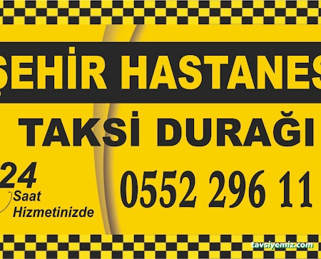 Kayseri Şehir Hastanesi Taksi Durağı