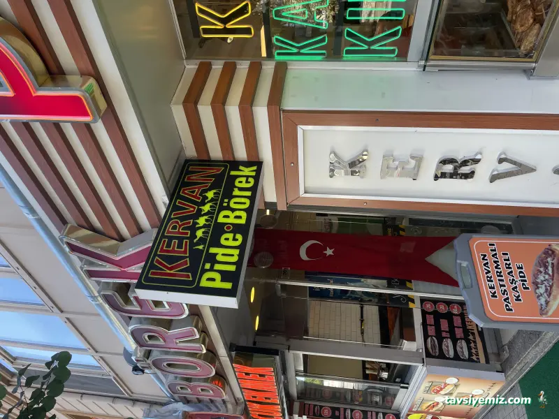 Kervan Pide Börek Tatlı Salonu