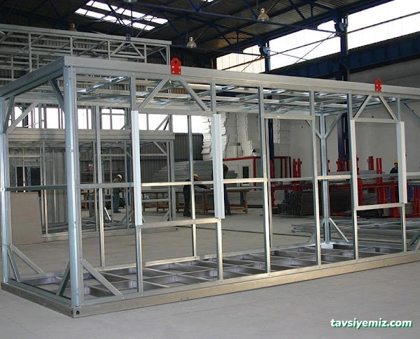 Kırhan İnşaat Otomatik Kepenk Prefabrik Çelik Yapı Sistemleri