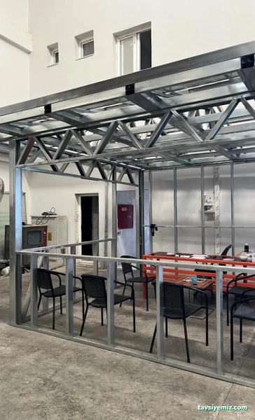 Kırhan İnşaat Otomatik Kepenk Prefabrik Çelik Yapı Sistemleri