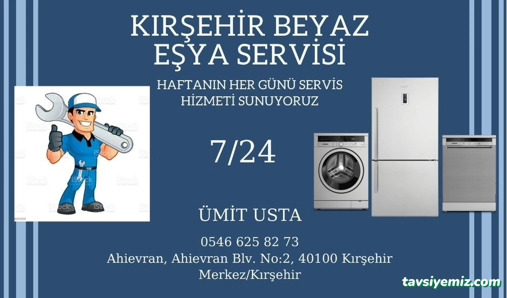 Kırşehir Beyaz Eşya Servisi Koray Teknik