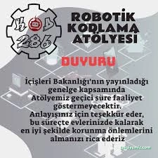 Kod 286 Robotik Ve Kodlama Atölyesi