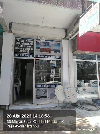 Lider Elektronik Televizyon Tamiri