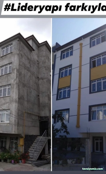 Lider Mantolama Dış Cephe Kaplama Kara Sıva Alçı Sıva Tadilat Tamirat Firması