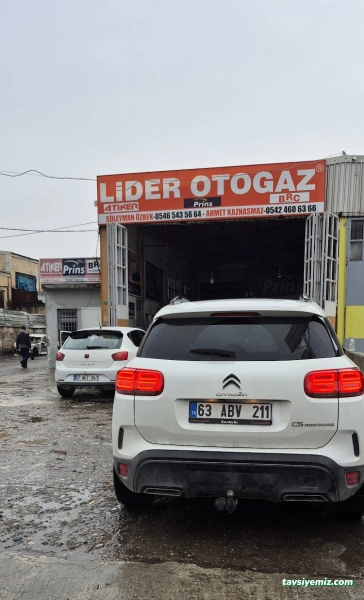 Lider Otogaz Şanlıurfa Prins Brc Atiker Bayii