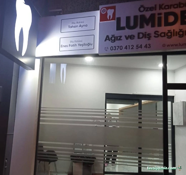Lumident Karabük Ağız Ve Diş Sağlığı Polikliniği