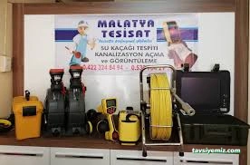 Malatya Su Tesisatçı Malatya Kanal Açma Malatya Su Kaçağı Tespiti 7/24