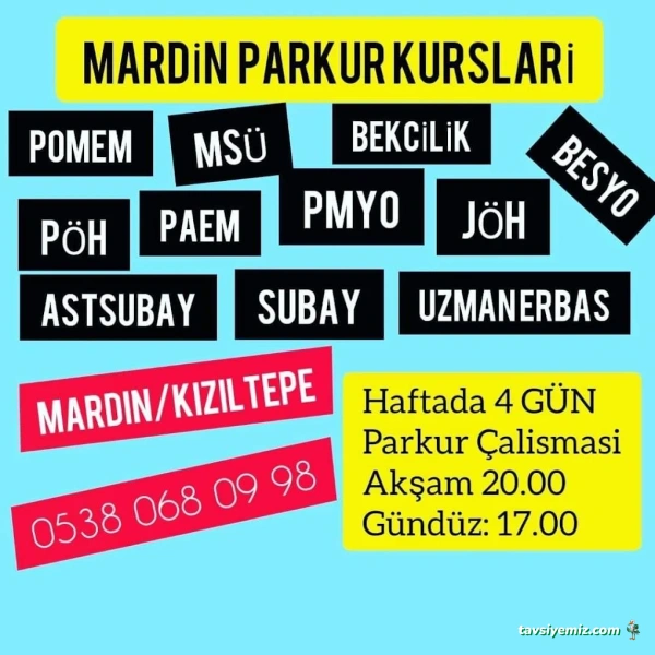 Mardin Lider Pomem Kursu