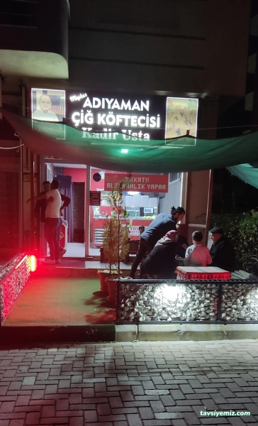 Meşhur Adıyaman Çiğ Köftecisi Kadir Usta