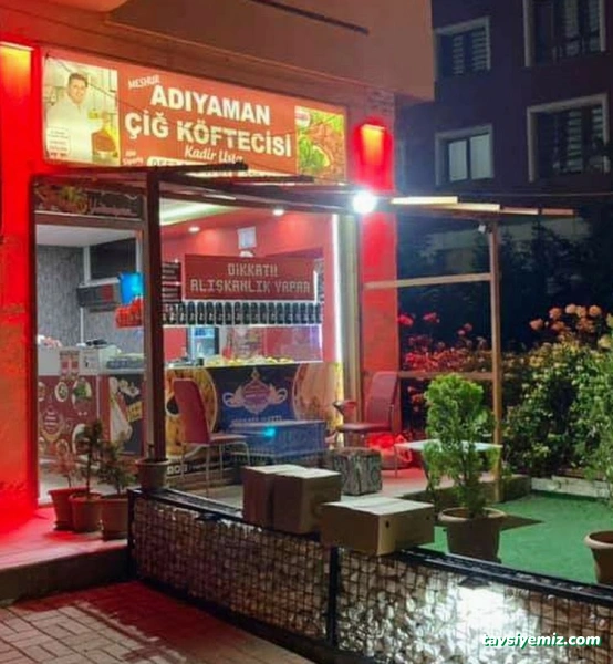 Meşhur Adıyaman Çiğ Köftecisi Kadir Usta