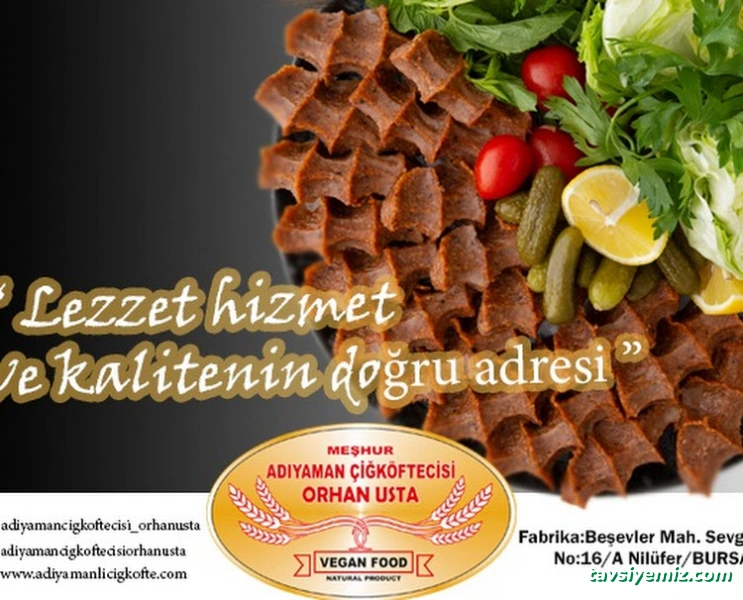 Meşhur Adıyaman Çiğ Köftecisi Orhan Usta