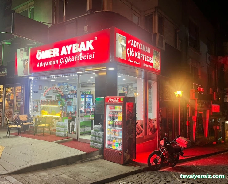 Meşhur Adıyaman Çiğköftecisi Ömer Aybak Çarşı Merkez Amasya