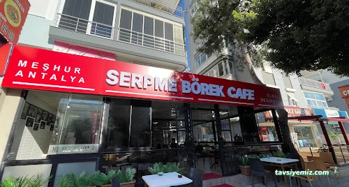 Meşhur Antalya Serpme Börekcisi