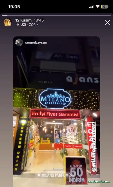 Milano Parfüm Kırşehir