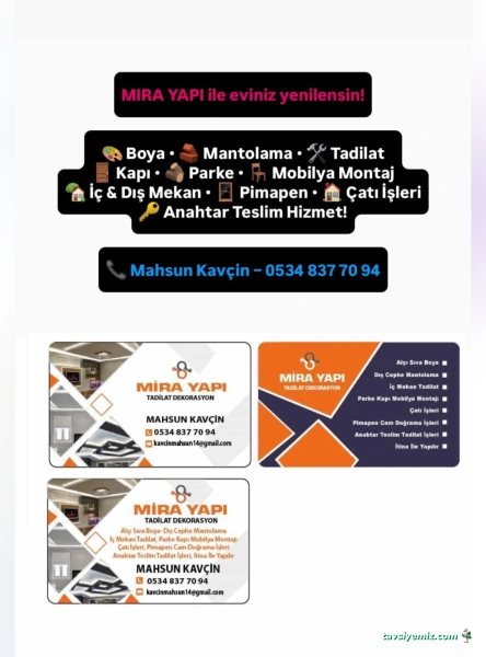 Mira _Yapı_Tadilat_Dekorasyon