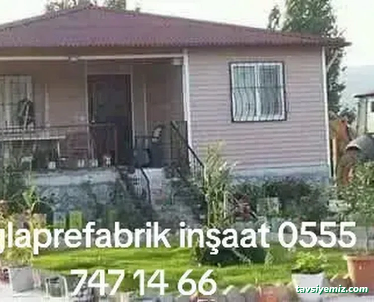 Muğla Prefabrik İnşaat Hafriyat Çelik Konut