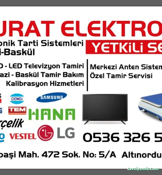 Murat Elektronik -Tv Tamiri Ve Elektronik Terazi Baskül -Tamir Servisi