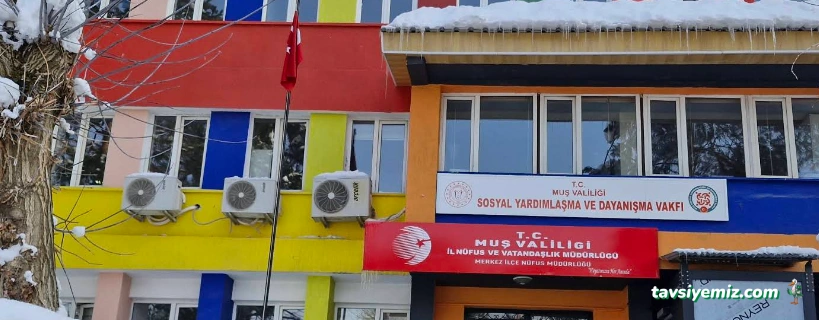 Muş İli Sosyal Yardımlaşma Ve Dayanışma Vakfı