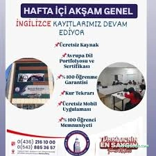 Muş İngiliz Kültür Yabancı Dil Kursu