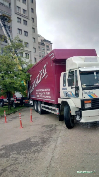 Nakliyat Ankara İzmir Asansörlü
