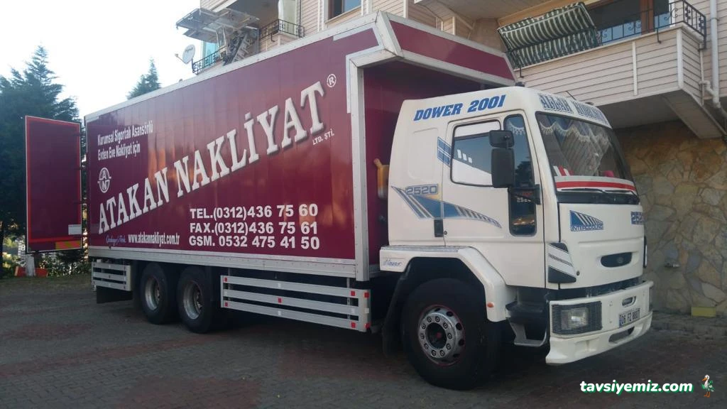 Nakliyat Ankara İzmir Asansörlü